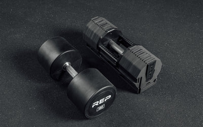REP® x PÉPIN FAST Series Adjustable Dumbbell (lbs)